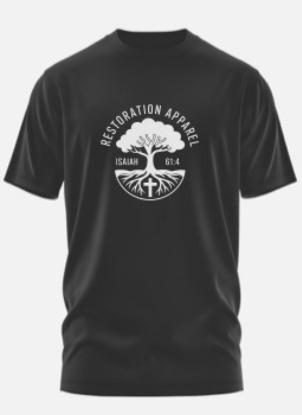 Restoration Apparel Logo Black T-Shirt